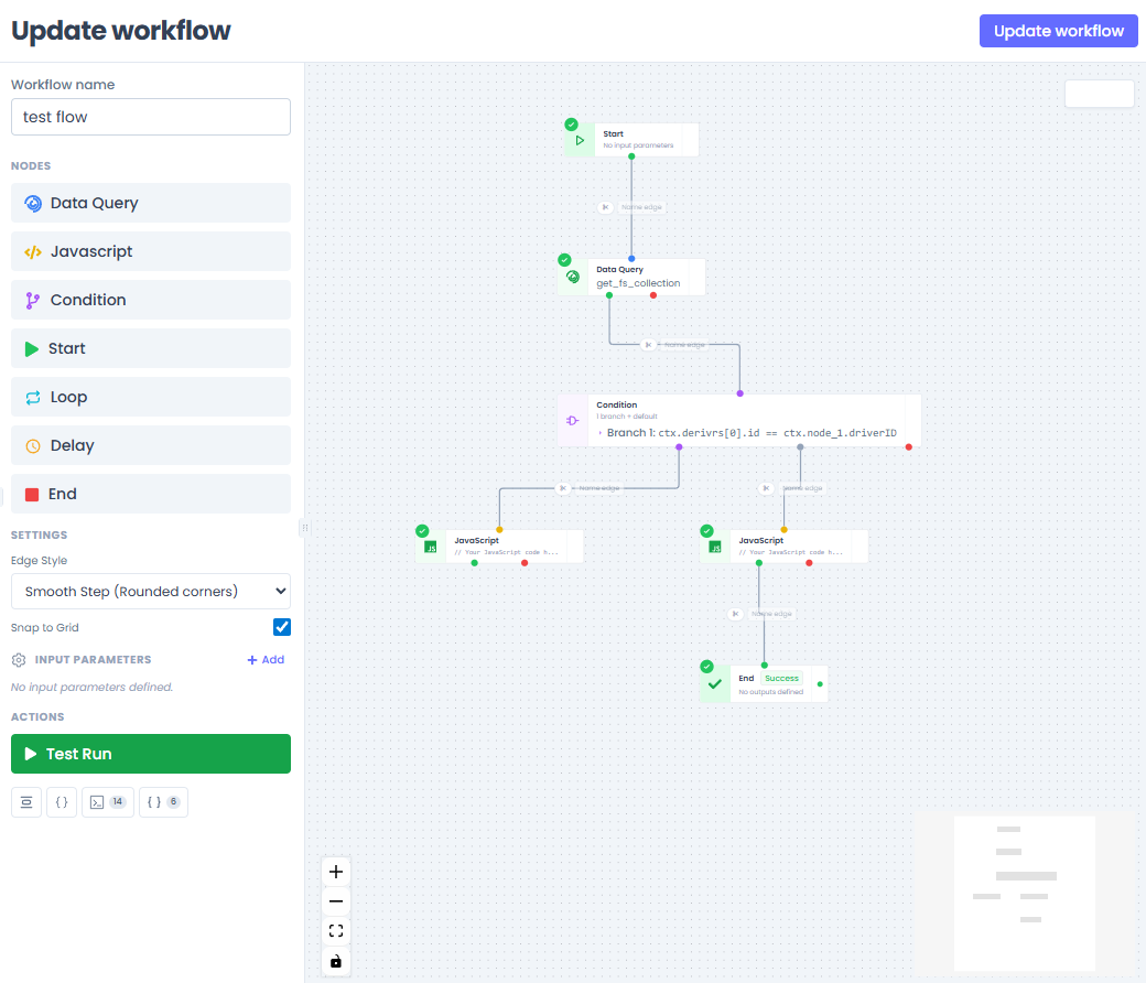 Workflow Editor